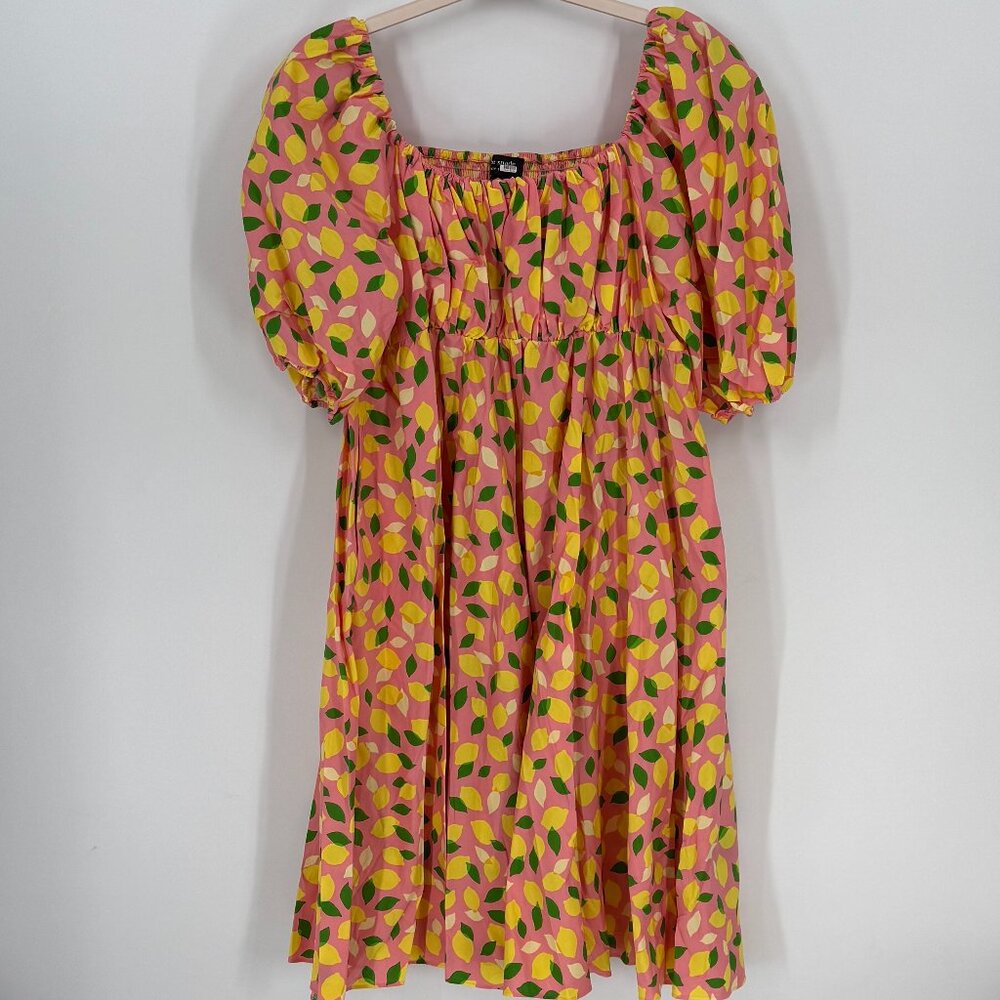 Women's Kate Spade Lemon Knee Length Empire Dress XL